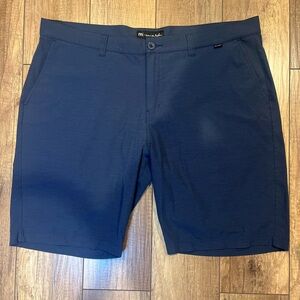 Travis Mathew Dark Blue Athletic Golf Shorts